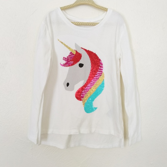 unicorn flippy shirt